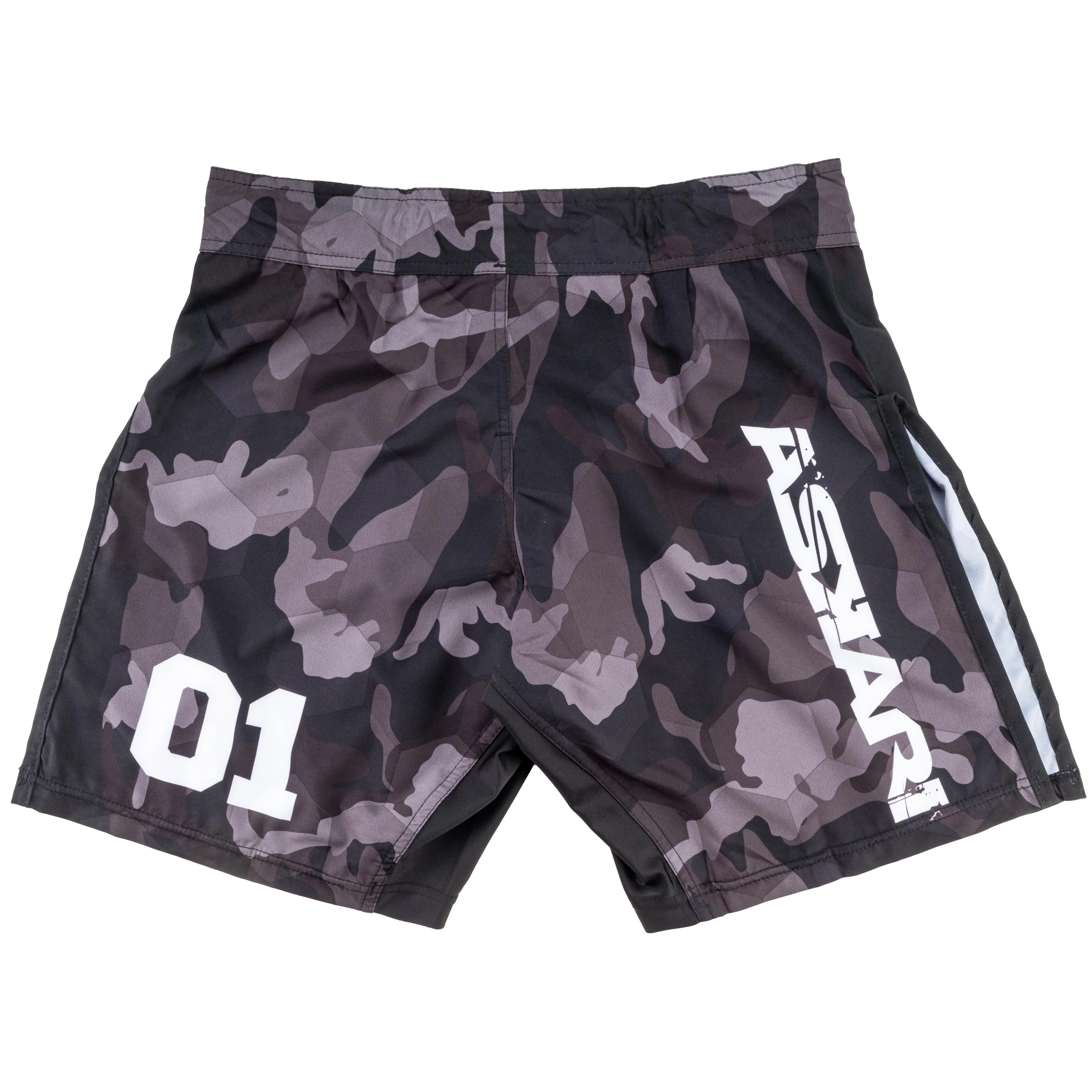 JJ MMA SHORTS [BLACK CAMOUFLAGE] - Image 5