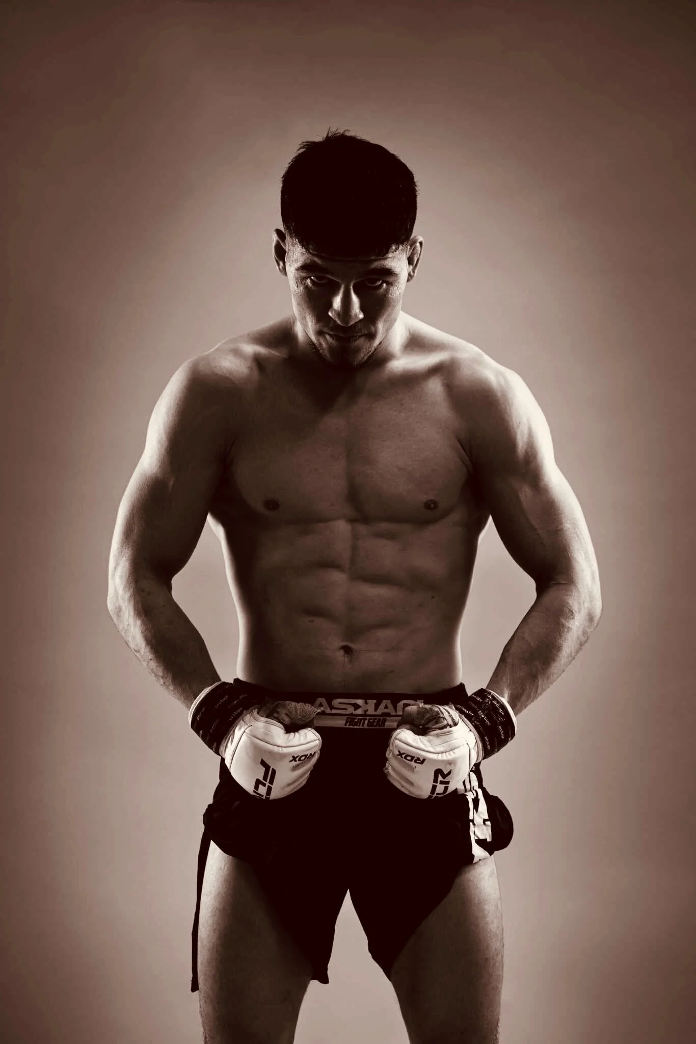 JJ MMA SHORTS [BLACK CAMOUFLAGE] - Image 8