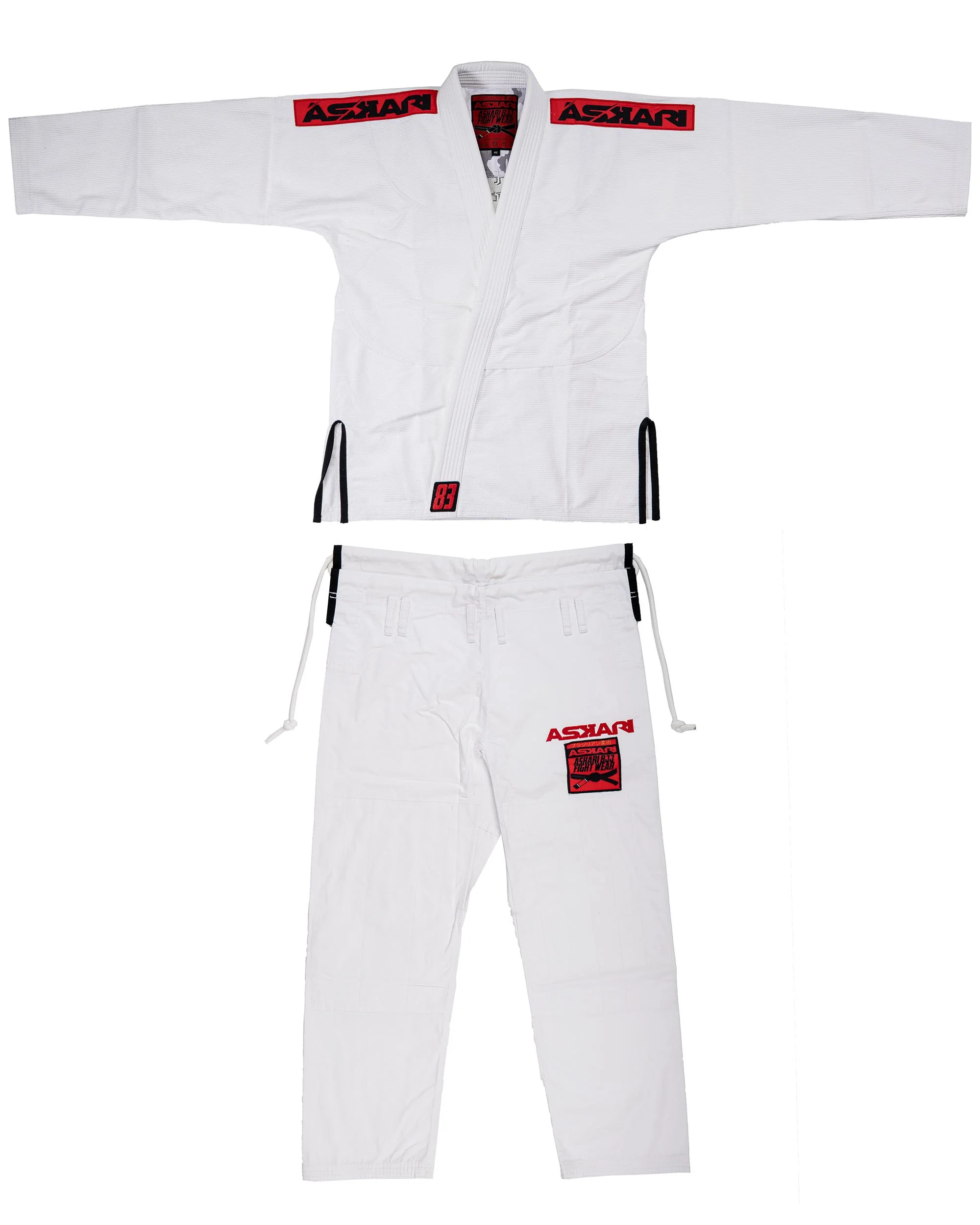 MATSAINT BJJ GI - WHITE - Image 2