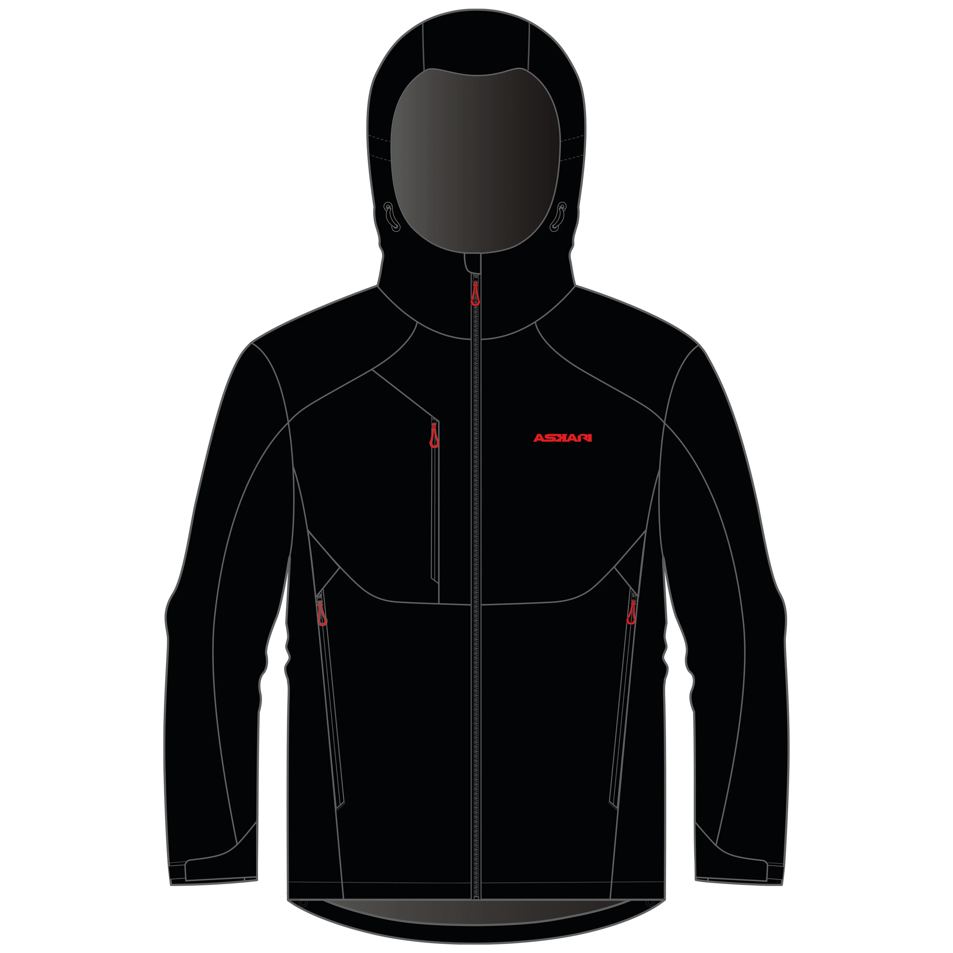 "PEERLESS SCARRED" WINDBREAKER JACKET - Image 2